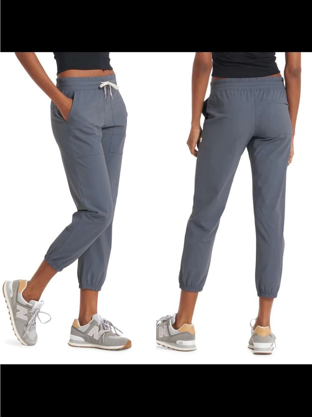 Vuori VW481 Women’s Miles Gray Joggers Size Medium